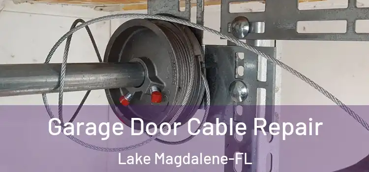 Garage Door Cable Repair Lake Magdalene-FL